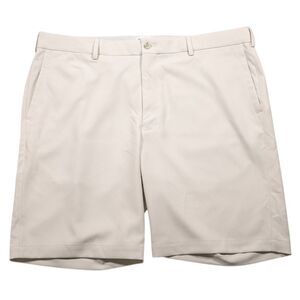 Peter Millar Mens Golf Shorts 38 Beige Performance Flat Front Preppy 9" Inseam